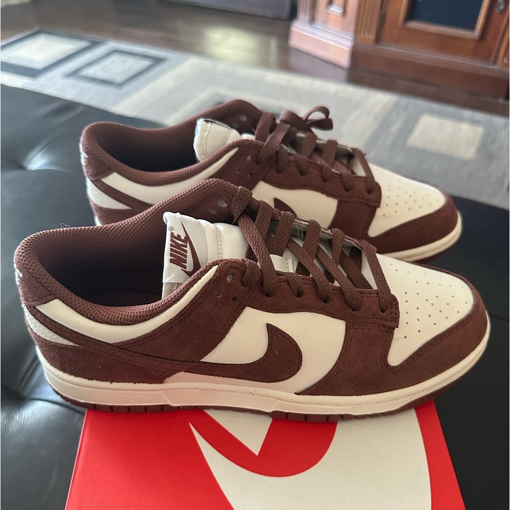 Brand new women’s Nike dunk low never worn women’s size 9, men’s size 7 1/2
